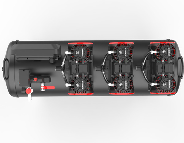 Воздушный компрессор SUNREKA GFC750/100DS