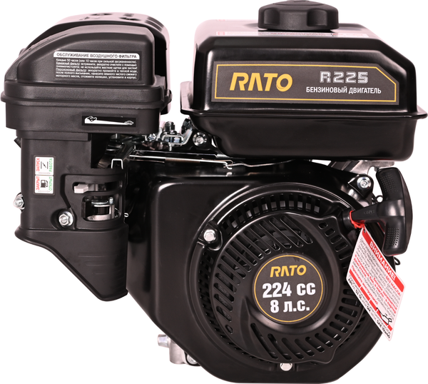 Двигатель бензиновый Rato R225 D19.05 R - фото