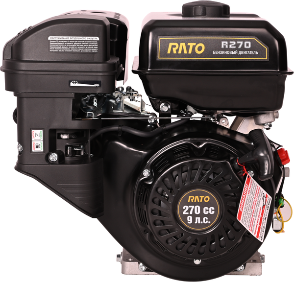Двигатель бензиновый Rato R270 D25.4 R - фото