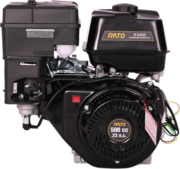 Двигатель бензиновый Rato R500 D25.0 R - фото