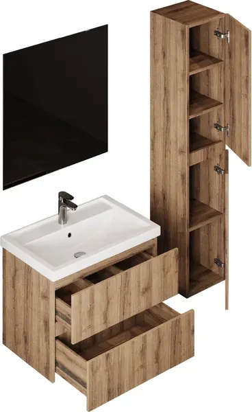 Шкаф-пенал для ванной Onika Дарон 30 / 403091