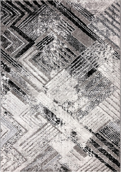 Коврик Safyun Diana / NP354-GREY-BLACK - фото