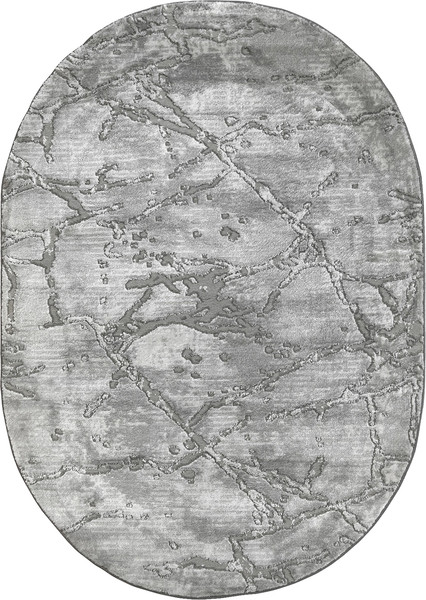 Коврик Safyun Eva / LZ191-LIGHTGREY-OVAL - фото