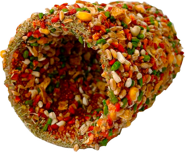 Лакомство для грызунов Smile King Домик-туннель для хомяков и крыс / LKG-87 - фото