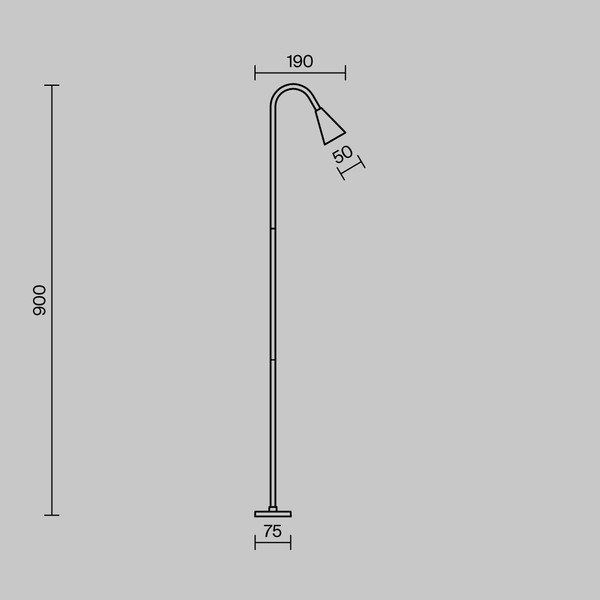 Светильник уличный Maytoni Barb O531FL-L3B3K1