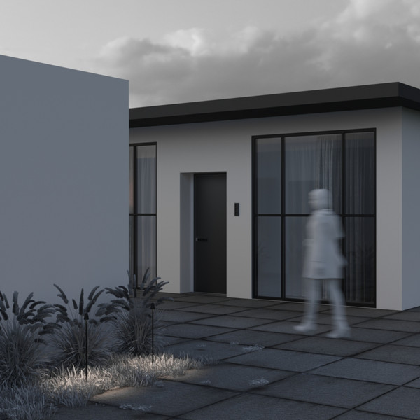 Светильник уличный Maytoni Cane O504FL-L1B3K1