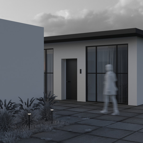 Светильник уличный Maytoni Stake O503FL-L4B3K1