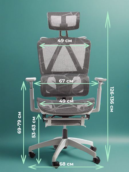 Кресло офисное Jiqiao R8015-СС