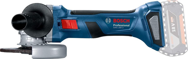 Профессиональная угловая шлифмашина Bosch GWS 180-LI
