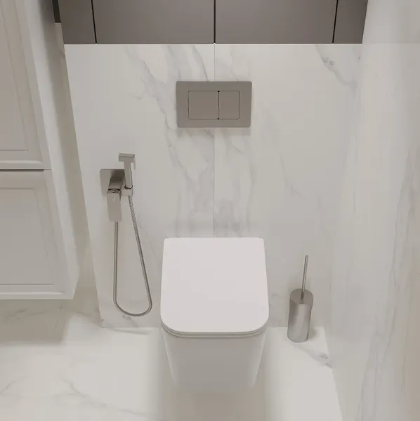 Унитаз подвесной с инсталляцией Oliveeka OL-MQ5014E12-BN