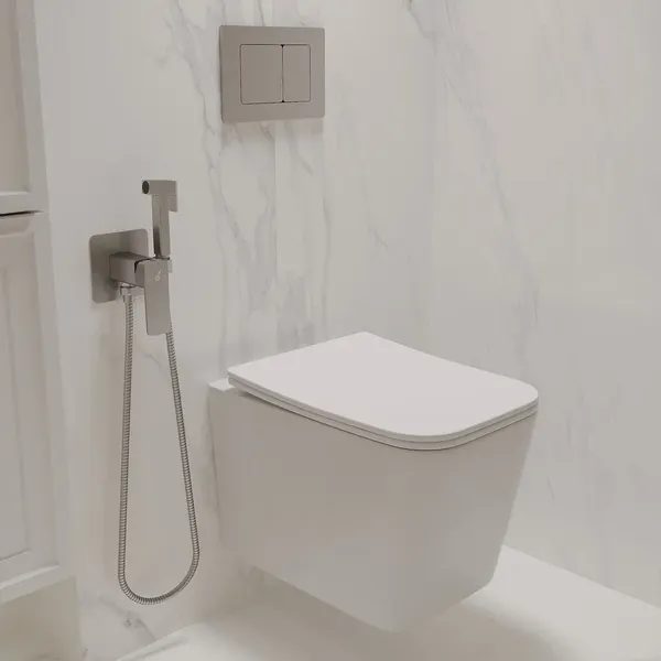 Унитаз подвесной с инсталляцией Oliveeka OL-MQ5014E12-BN