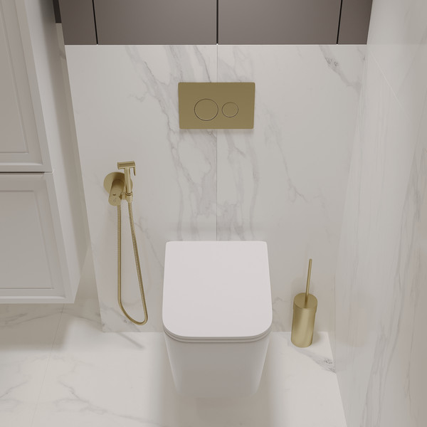 Унитаз подвесной с инсталляцией Oliveeka OL-MQ5014R22-BG