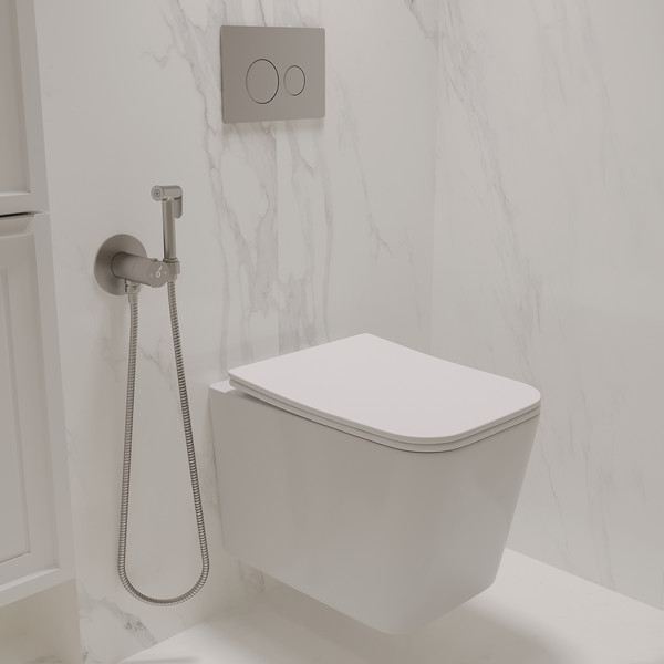 Унитаз подвесной с инсталляцией Oliveeka OL-MQ5014R22-BN