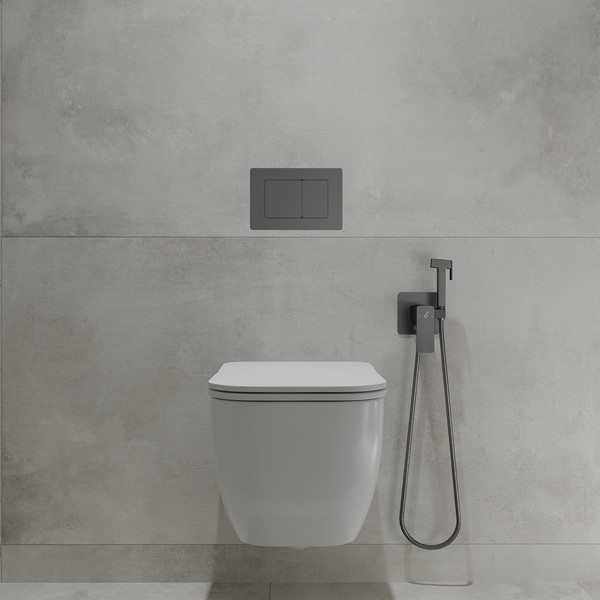 Инсталляция с унитазом подвесным Oliveeka OL-MQ1216E12-BGM