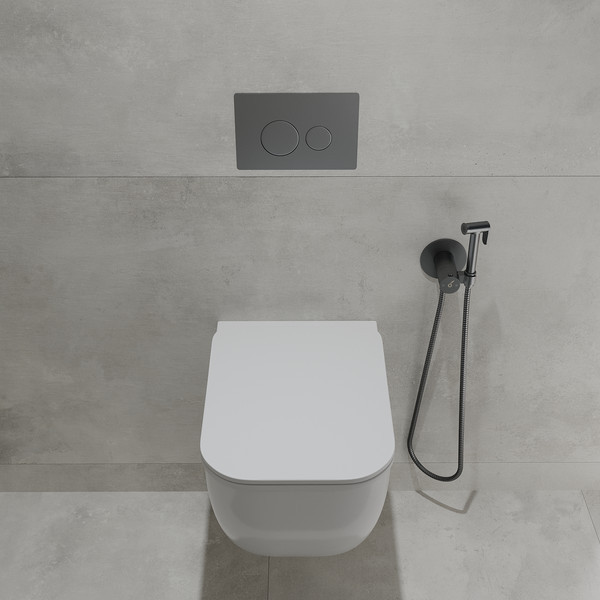 Инсталляция с унитазом подвесным Oliveeka OL-MQ1216R22-BGM