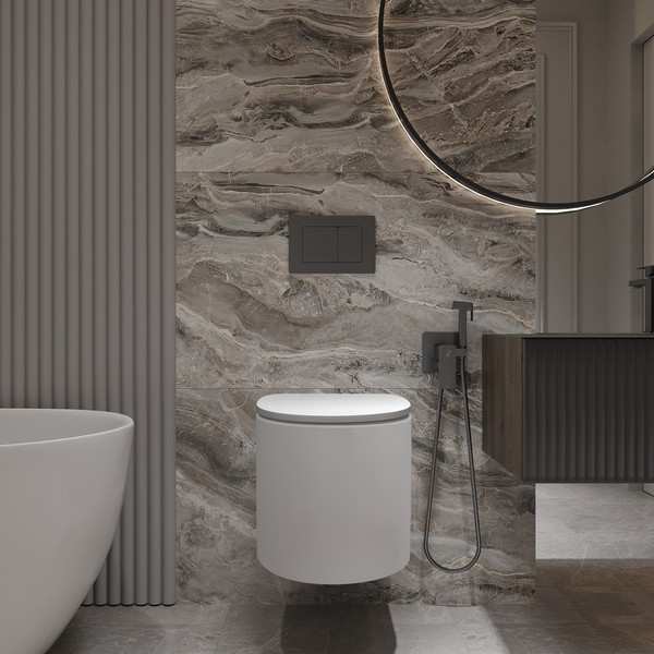 Инсталляция с унитазом подвесным Oliveeka OL-MQG27E12-BGM