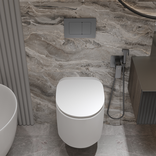 Инсталляция с унитазом подвесным Oliveeka OL-MQG27E12-BGM