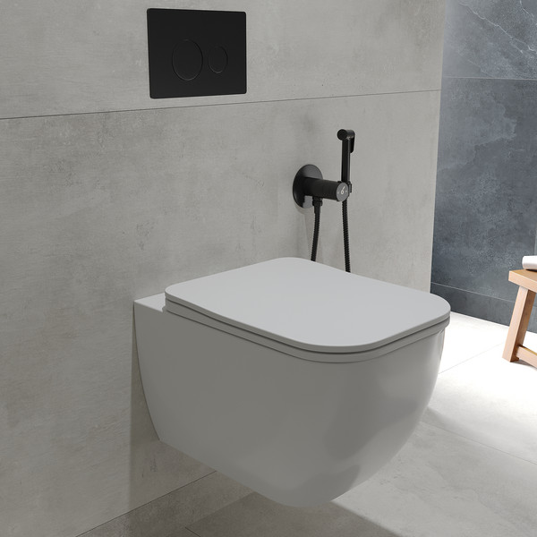 Инсталляция с унитазом подвесным Oliveeka OL-MQ1216R22-MB