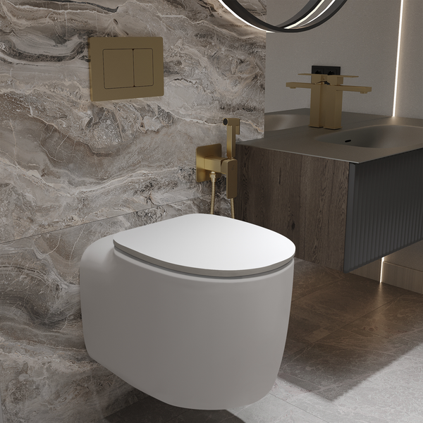 Инсталляция с унитазом подвесным Oliveeka OL-MQG27E12-BG