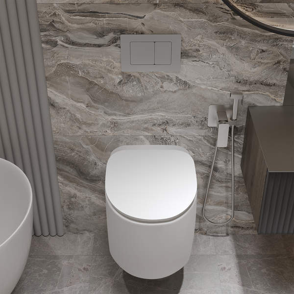 Инсталляция с унитазом подвесным Oliveeka OL-MQG27E12-BN