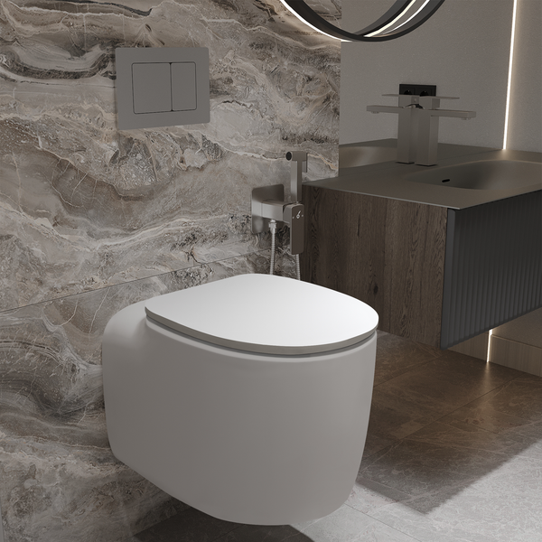 Инсталляция с унитазом подвесным Oliveeka OL-MQG27E12-BN