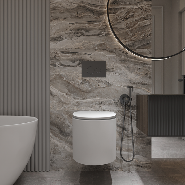 Инсталляция с унитазом подвесным Oliveeka OL-MQG27R22-BGM