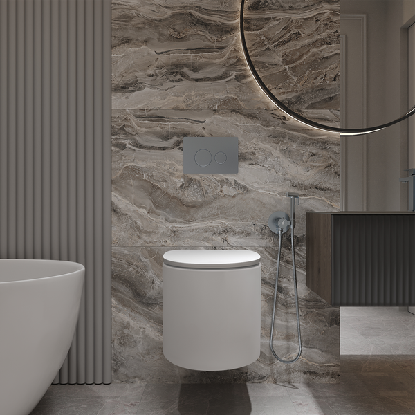 Инсталляция с унитазом подвесным Oliveeka OL-MQG27R22-CR