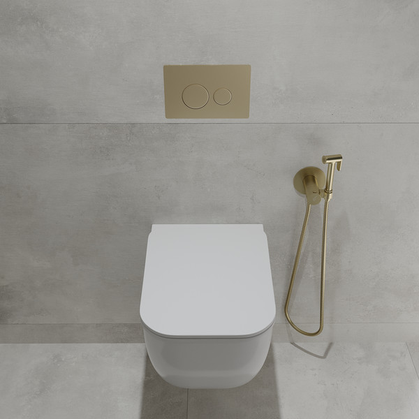 Инсталляция с унитазом подвесным Oliveeka OL-MQ1216R22-BG