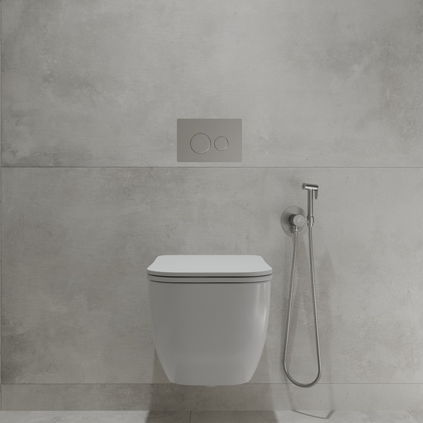 Инсталляция с унитазом подвесным Oliveeka OL-MQ1216R22-BN