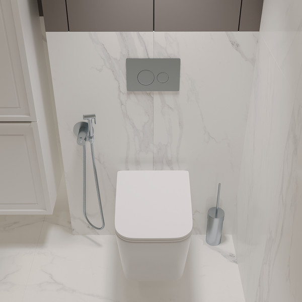 Унитаз подвесной с инсталляцией Oliveeka OL-MQ5014R22-CR