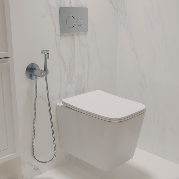 Унитаз подвесной с инсталляцией Oliveeka OL-MQ5014R22-CR