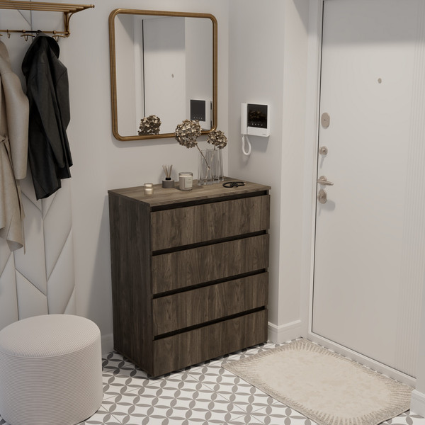 Комод Кортекс-мебель Бари 80 4ш