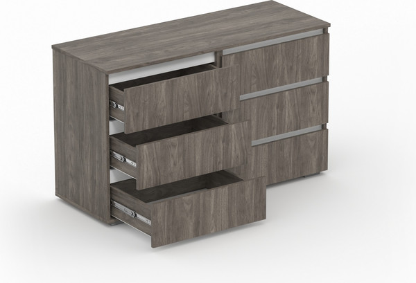 Комод Кортекс-мебель Бари 120 6ш