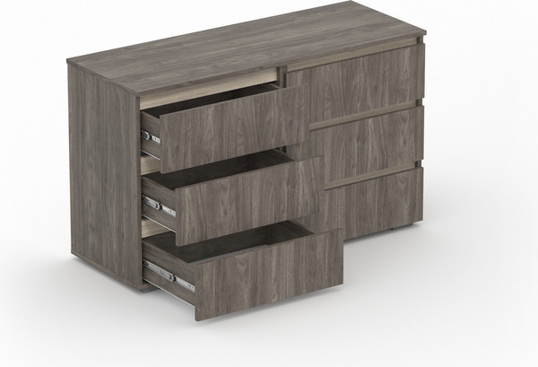 Комод Кортекс-мебель Бари 120 6ш