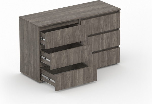 Комод Кортекс-мебель Бари 120 6ш