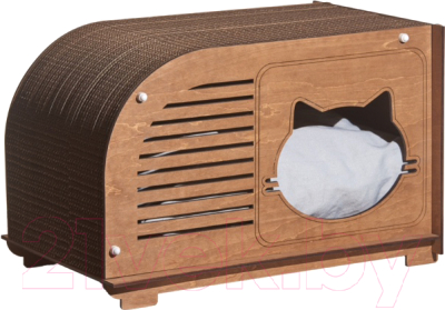 Домик-когтеточка Чешир Меломан