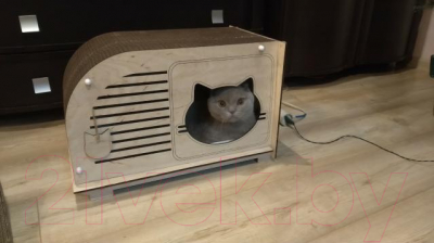 Домик-когтеточка Чешир Меломан