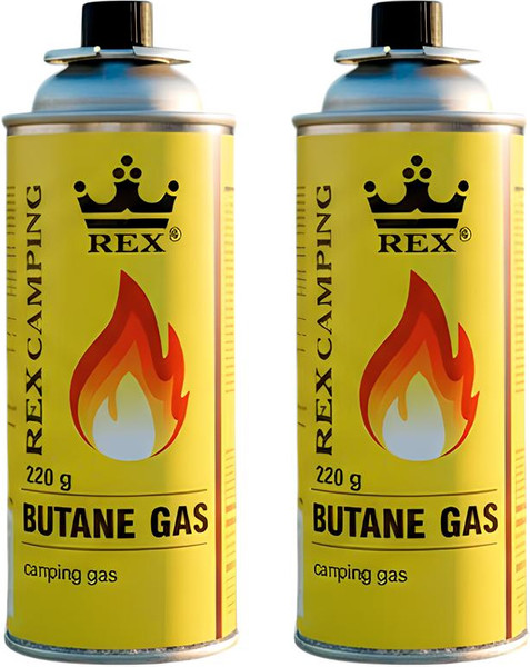 Газовый баллон туристический Rex Сжиженный углеводородный - фото