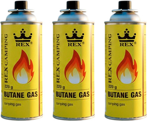 Газовый баллон туристический Rex Сжиженный углеводородный - фото