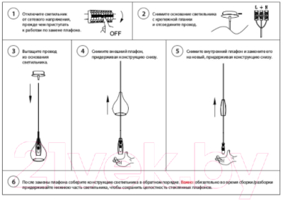 Люстра Lightstar Pentola 803051