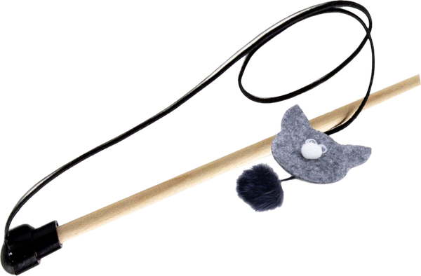 Игрушка для кошек GoSi Дразнилка. Джутовые хвостики с норкой / sh-07920/1 - фото