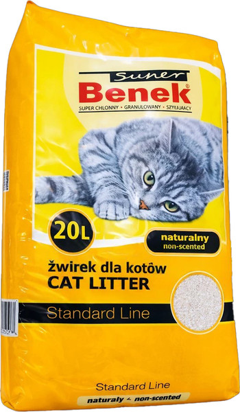 Наполнитель для туалета Super Benek Натуральный - фото