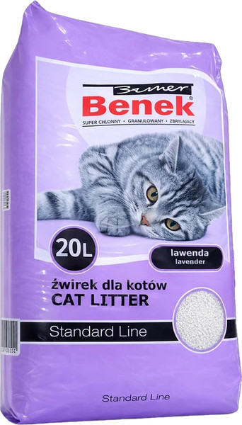 Наполнитель для туалета Super Benek Лаванда - фото