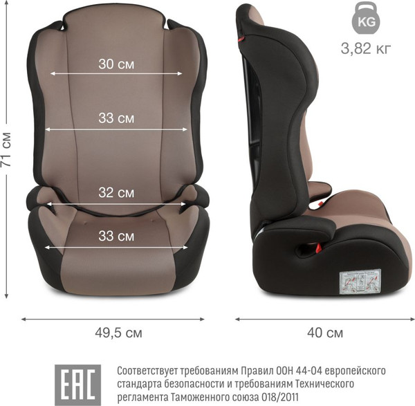 Автокресло Siger Кросс