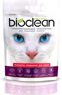 Наполнитель для туалета BioClean Натуральный для кошек - фото