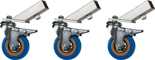 Комплект роликов для стойки GreenBean T-Wheel 75 / 32989 - фото