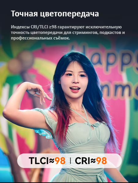 Осветитель студийный Godox Litemons LE300Bi / 33060