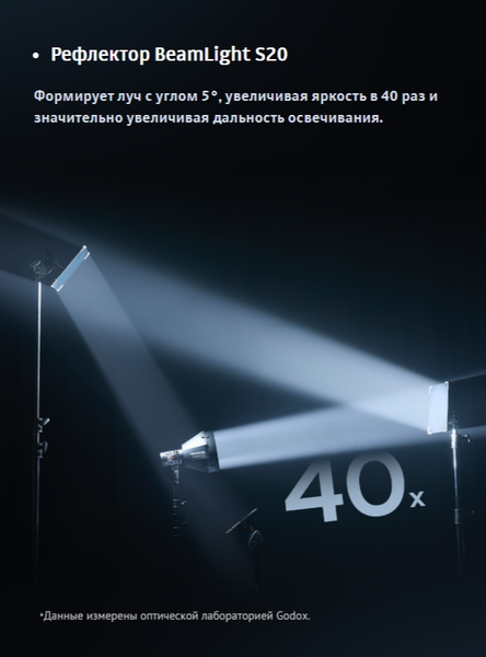 Осветитель студийный Godox RS60R 1K / 32680