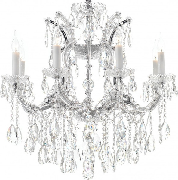 Потолочный светильник ILamp Diamond 6071-8 CR+CL - фото