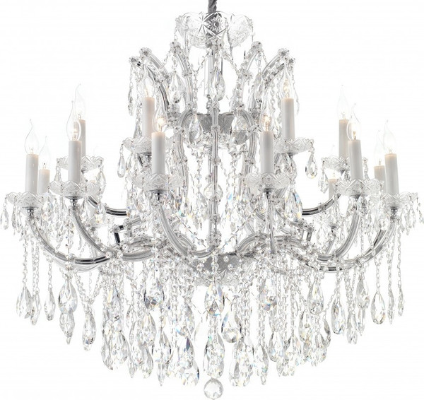 Потолочный светильник ILamp Diamond 6071-18 CR+CL - фото